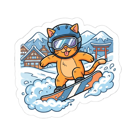 Snowboard Cat